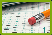 exam answer sheet
