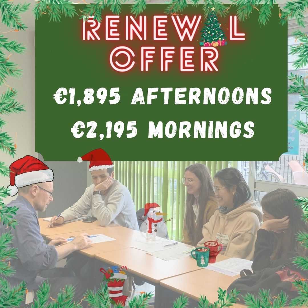 December 2023 Renewal offer for non-EU students